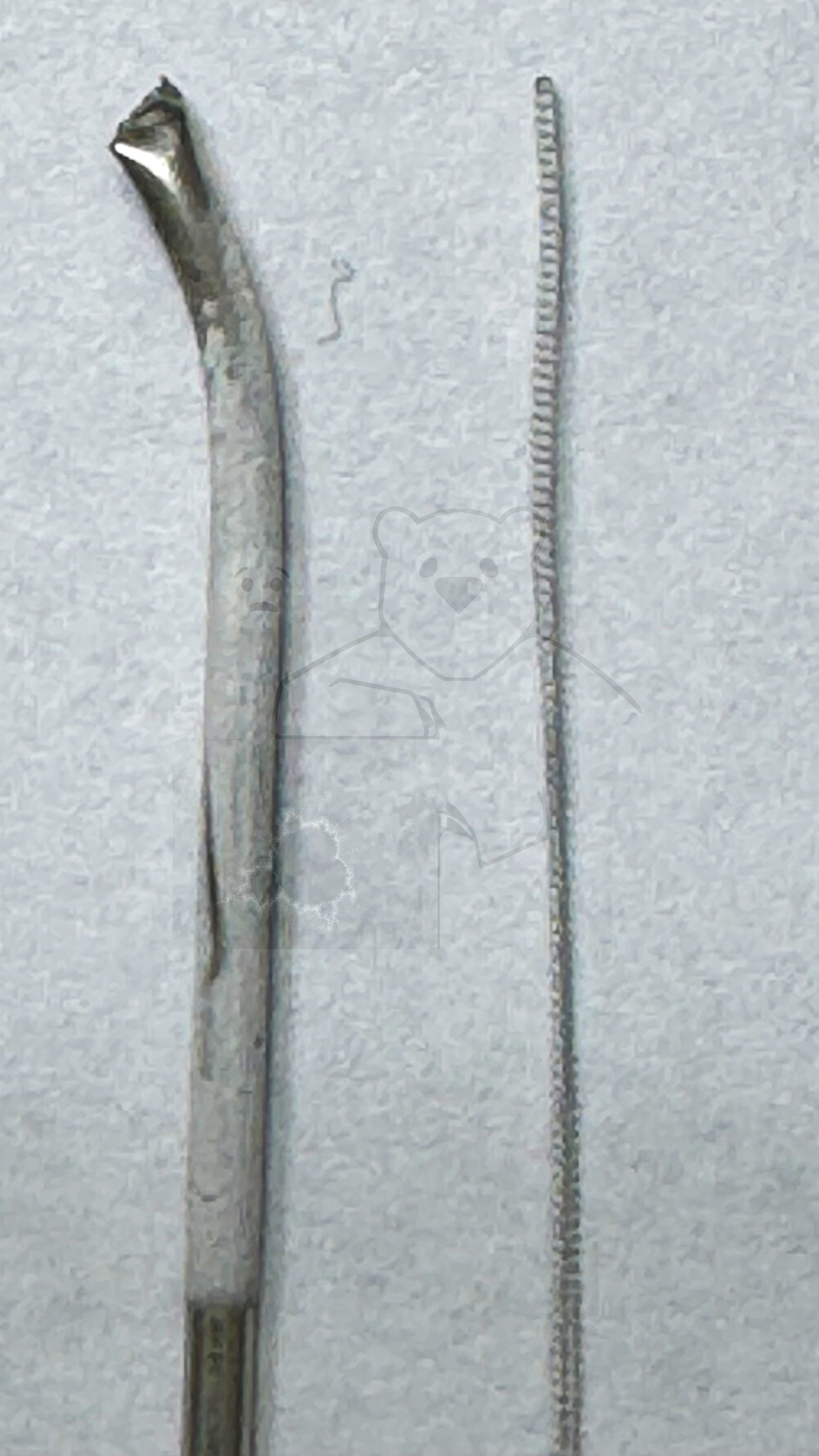 Makroaufnahme 6SA7 Bild 09 Kathode und Heizer